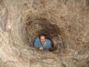 Birth canal, Tuvkhun Monastery, Mongolia