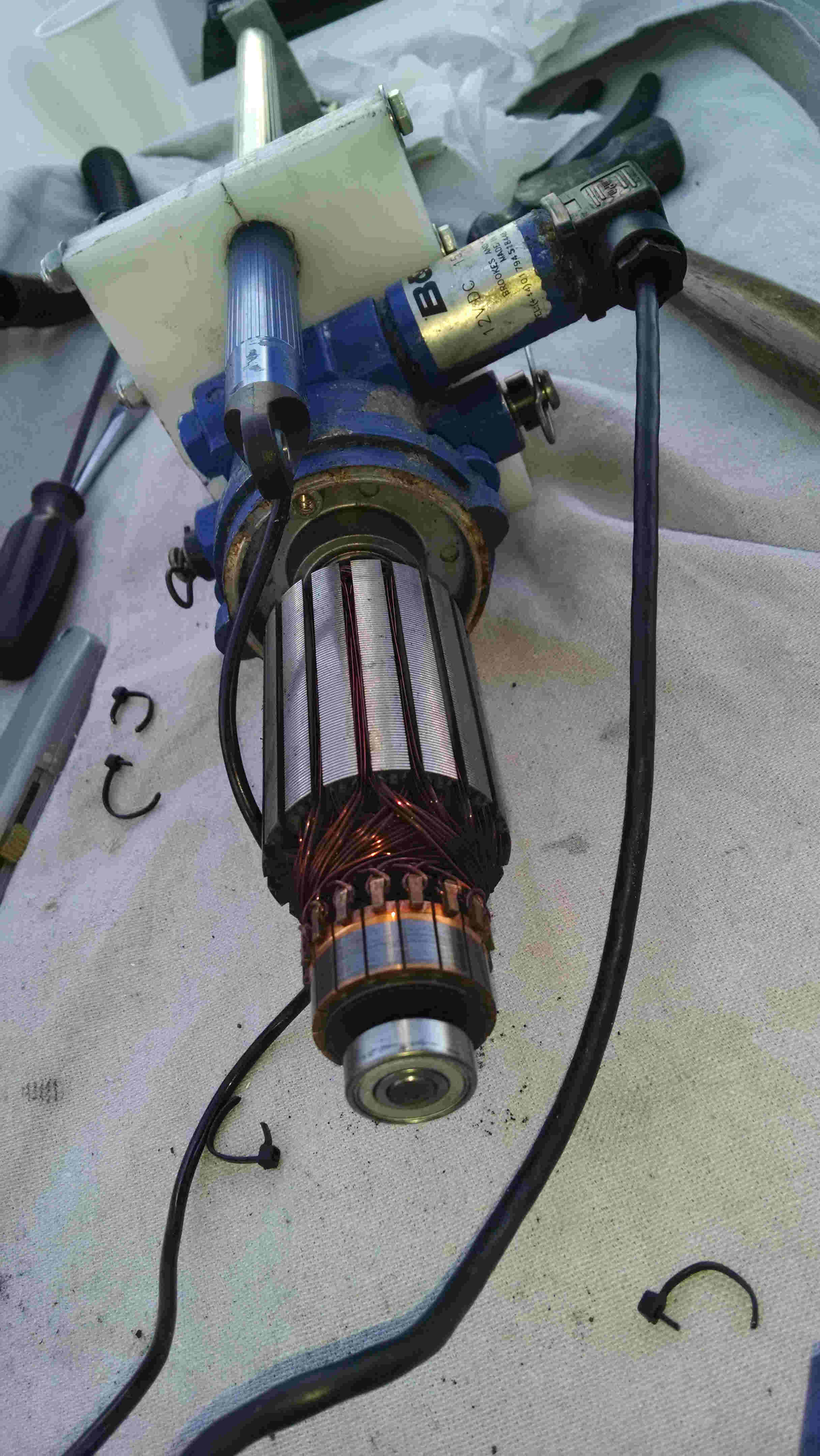 The motor inside