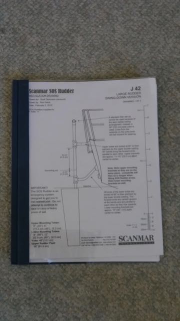 Scanmar SOS Emergency Rudder for sale